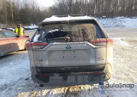 2020 Toyota Rav4 Hybrid Xle из США, поврежденный, VIN 2T3RWRFV1LW047549